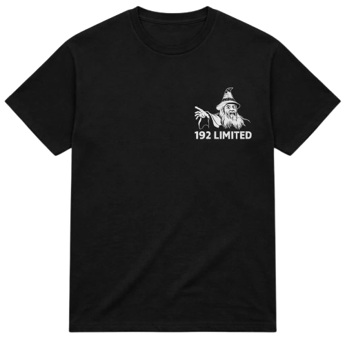 192 Limited Pocket Tee in black
